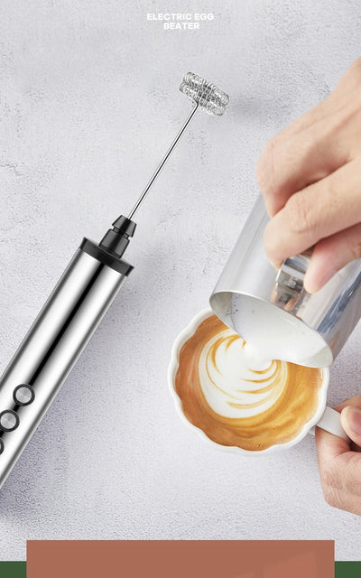 Batidora de Mano Portátil con Tres Cabezales y Carga USB - Image 16
