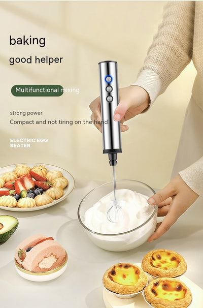 Batidora de Mano Portátil con Tres Cabezales y Carga USB - Image 19