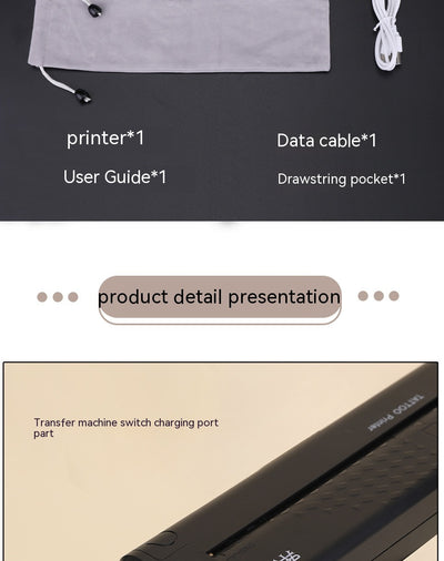 Impresora Térmica Portátil USB Bluetooth para Computadora - Image 23