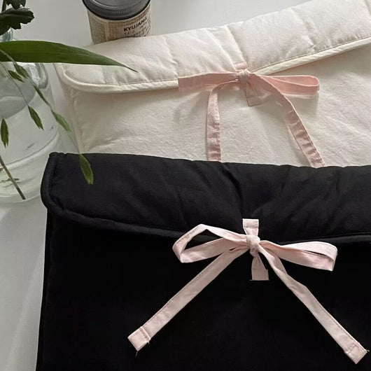 Bolso Acolchado para Laptop con Lazo Ballet Femenino - Image 27
