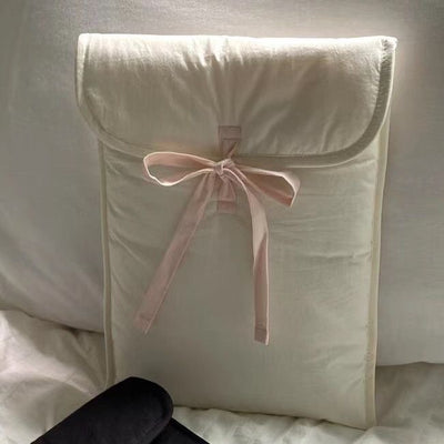 Bolso Acolchado para Laptop con Lazo Ballet Femenino - Image 41