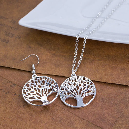 Collar Colgante Árbol de la Vida - Diseño Europeo y Americano - Image 13