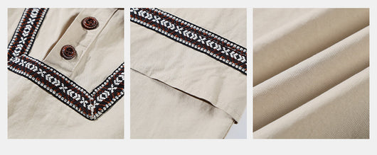 Camisa Patchwork Multibolsillos Verano - Image 20