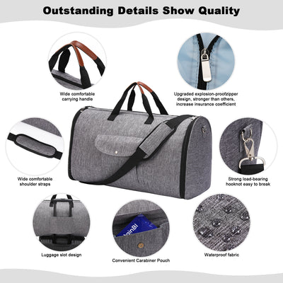 Bolsa de Viaje Plegable Multifuncional para Entrenamiento - Image 24