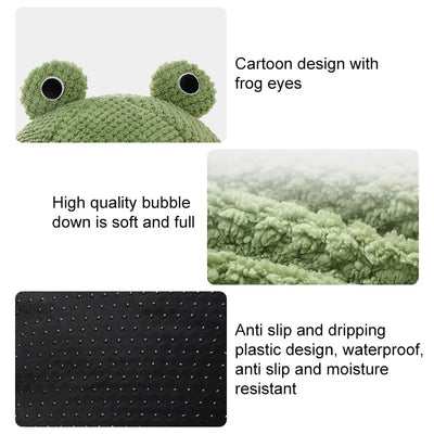 Cama Térmica para Mascotas Pequeñas - Nido Acogedor Serie Ranita con Funda Extraíble - Image 7