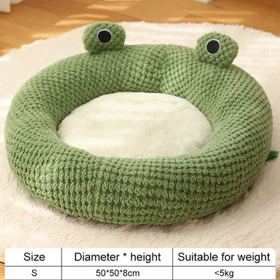 Cama Térmica para Mascotas Pequeñas - Nido Acogedor Serie Ranita con Funda Extraíble - Image 19