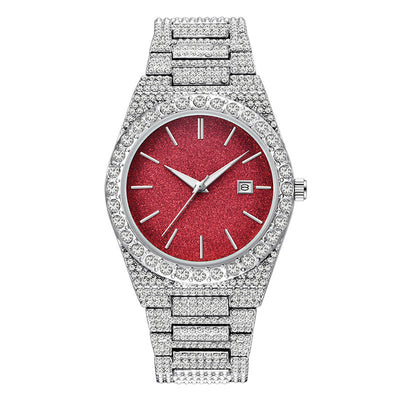 Reloj de Cuarzo para Hombre con Calendario y Diamantes - Image 25