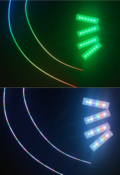 Barra LED Ambiental Oculta para Auto - Iluminación Personalizada - Image 44