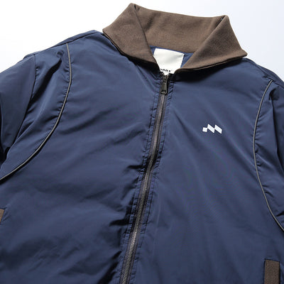 Abrigo Acolchado Retro con Cuello Alto para Hombre - Image 32
