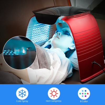 Dispositivo LED Fotón Rechazo de Calor y Frío para Rejuvenecimiento Facial - Image 15