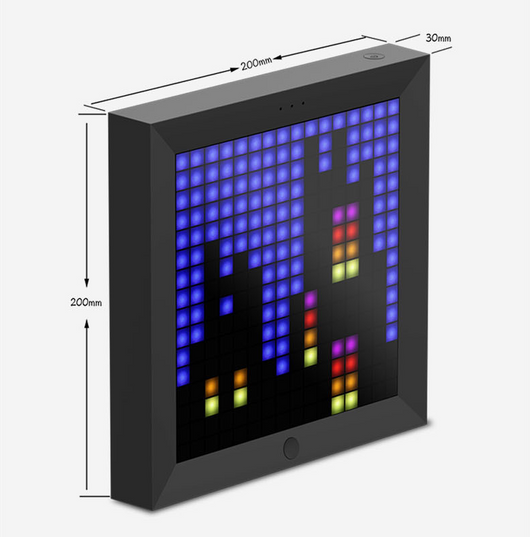 Marco Digital con Luz LED Colorida, Reloj y Lámpara Decorativa de Pared - Image 7