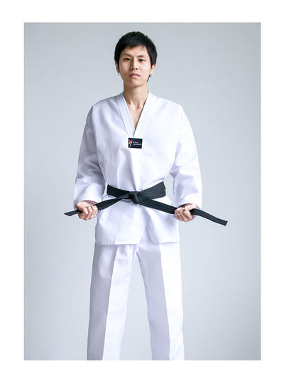 Uniforme de Boxeo Taoísta Manga Corta Bordado para Principiantes - Image 11