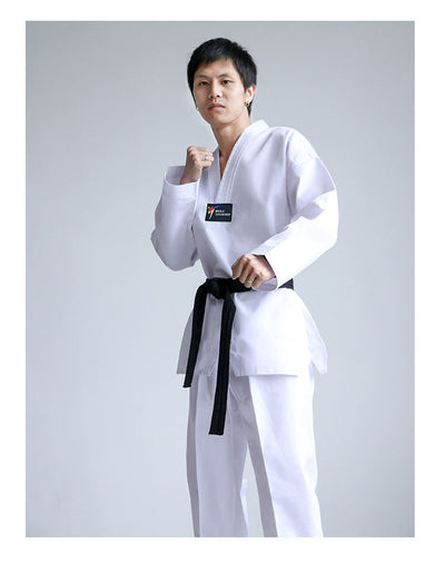 Uniforme de Boxeo Taoísta Manga Corta Bordado para Principiantes - Image 12