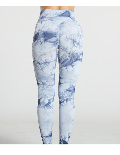 Pantalones de Yoga Levantacaderas Tie Dye para Mujer - Image 16