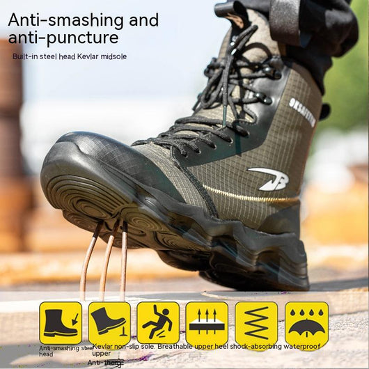 Zapatos de Seguridad Laboral Antiquímicos para Hombre - Image 7