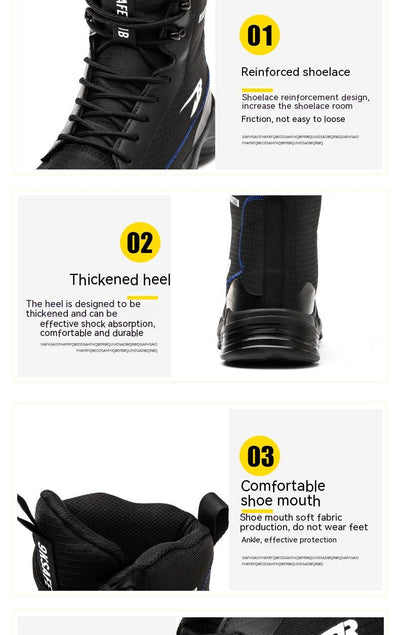 Zapatos de Seguridad Laboral Antiquímicos para Hombre - Image 10