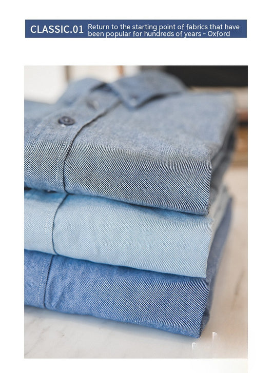 Pantalón Oxford Vintage Casual de Negocios para Hombre - Primavera - Image 11