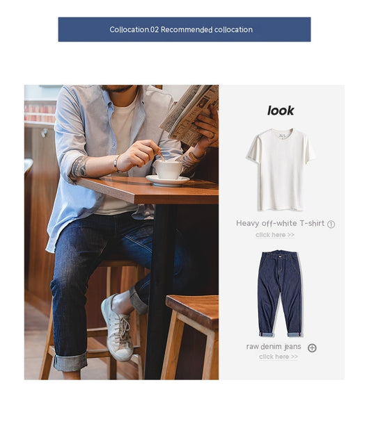 Pantalón Oxford Vintage Casual de Negocios para Hombre - Primavera - Image 15