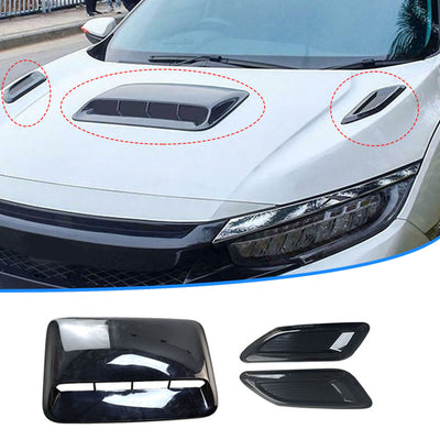 Cubierta Decorativa de Toma de Aire para Motor - Spoiler Aerodinámico - Image 12