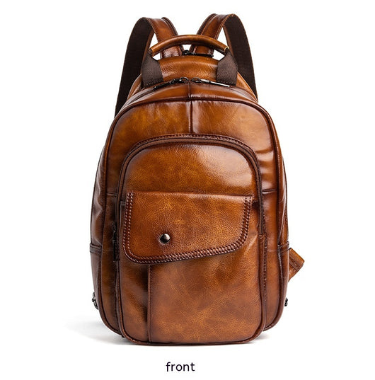 Bolsa de Viaje Multifuncional para Hombre en Cuero Genuino - Image 38