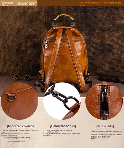 Bolsa de Viaje Multifuncional para Hombre en Cuero Genuino - Image 44