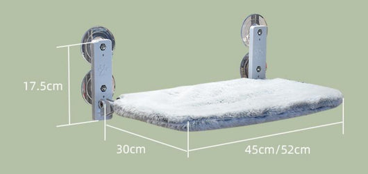 Hamaca de Ventana con Ventosas para Gatos - Cama Colgante de Vidrio - Image 12
