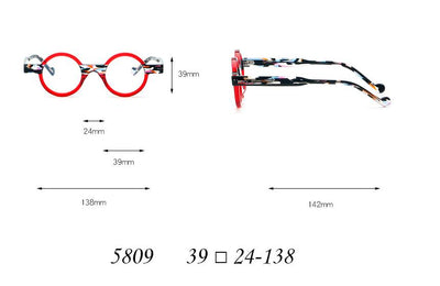 Gafas Retro Marco Acetato - Estilo Clásico Vintage - Image 10