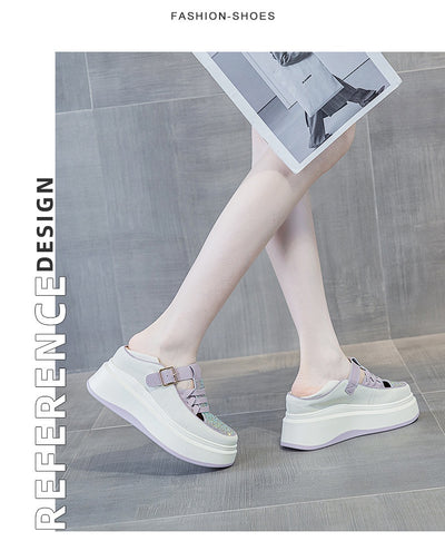 Zapatos Casuales Plataforma Cuña con Strass Reversibles - Image 19