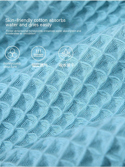 Toalla de Baño Algodón Puro Textura Waffle Absorbente Premium - Image 14
