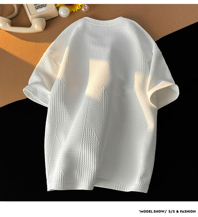 Camiseta Manga Corta Hombre Diseño Premium Talla Grande - Image 26