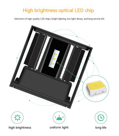 Lámpara LED Doble Exterior Impermeable para Patio y Jardín - Image 10