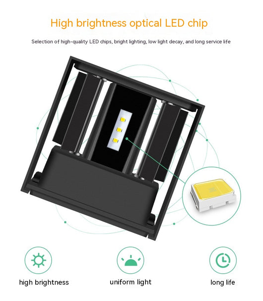 Lámpara LED Doble Exterior Impermeable para Patio y Jardín - Image 10