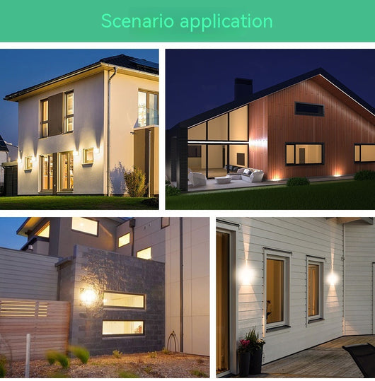 Lámpara LED Doble Exterior Impermeable para Patio y Jardín - Image 16
