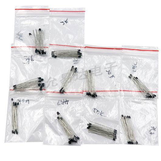 Kit Surtido de Resistores Térmicos NTC 1K-100K 3950B - 10 Valores - Image 10
