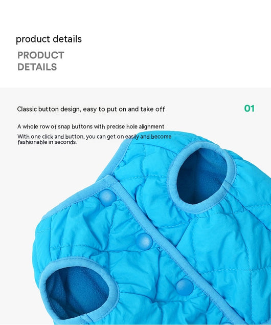 Chaleco de Polar Térmico para Gatos - Ropa de Abrigo Invierno - Image 23