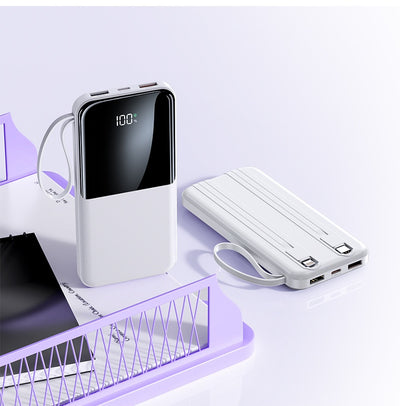Batería Portátil 20000mAh Ultra Delgada con Cable Integrado - Image 31
