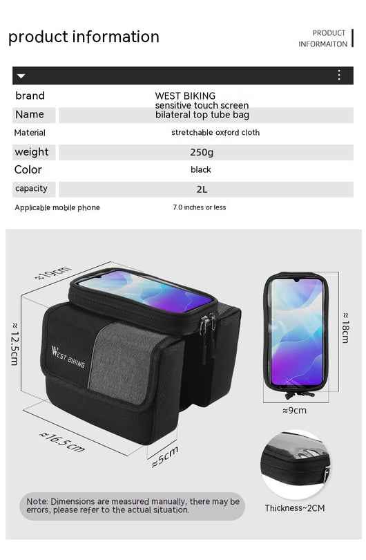 Bolsa de Sillín con Pantalla Táctil Bilateral - Image 17