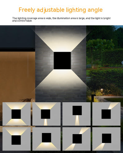 Lámpara LED Doble Exterior Impermeable para Patio y Jardín - Image 28