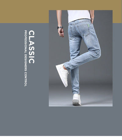 Pantalones Slim Fit Rotos Casuales para Hombre - Image 19