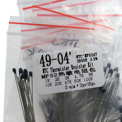 Kit Surtido de Resistores Térmicos NTC 1K-100K 3950B - 10 Valores - Image 15