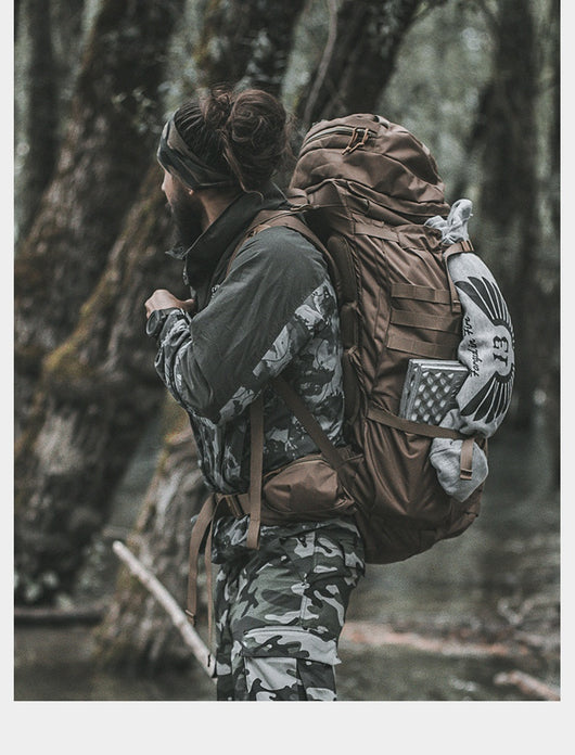 Mochila Táctica Camuflaje Unisex para Aventuras - Image 8