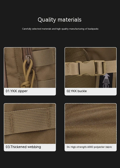 Mochila Táctica Camuflaje Unisex para Aventuras - Image 13