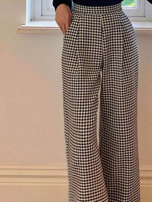 Pantalones Casuales Anchos de Tiro Alto con Efecto Adelgazante - Image 15