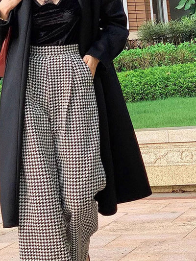 Pantalones Casuales Anchos de Tiro Alto con Efecto Adelgazante - Image 20