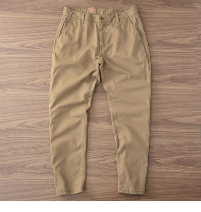 Pantalones Casuales de Algodón Twill para Hombre - Corte Recto y Cómodo - Image 32