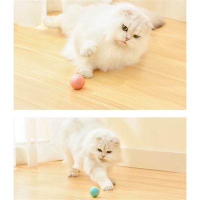 Pelota Inteligente Giratoria Automática para Gatos - Juguete Interactivo con Gravedad - Image 8