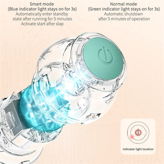 Pelota Inteligente Giratoria Automática para Gatos - Juguete Interactivo con Gravedad - Image 10