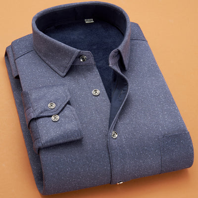 Camisa Térmica Acolchada para Hombre Otoño Invierno - Image 14