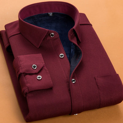Camisa Térmica Acolchada para Hombre Otoño Invierno - Image 17