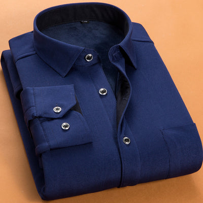 Camisa Térmica Acolchada para Hombre Otoño Invierno - Image 18